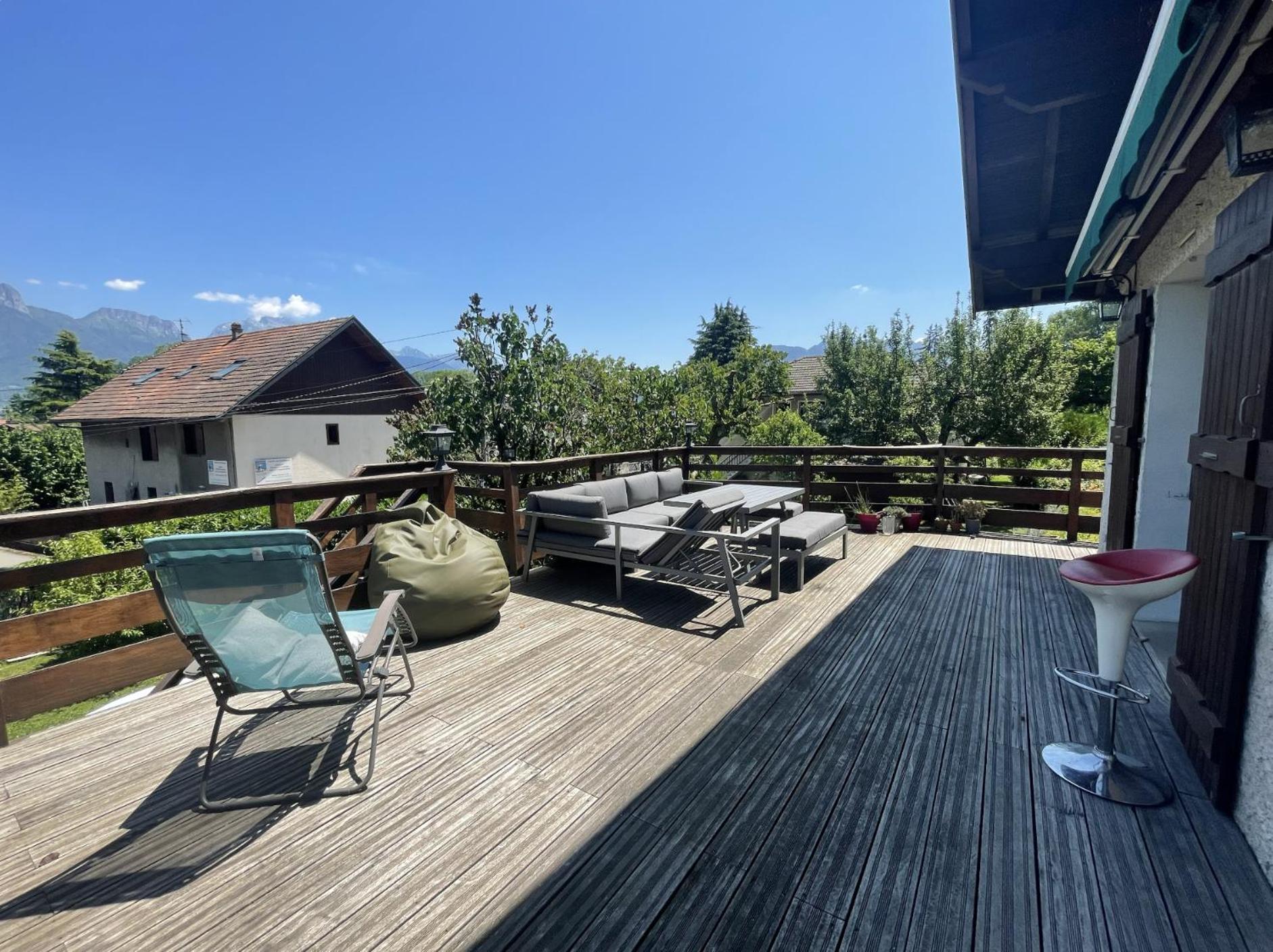Cosy Chalet Annecy Lake For A Family Sévrier Extérieur photo