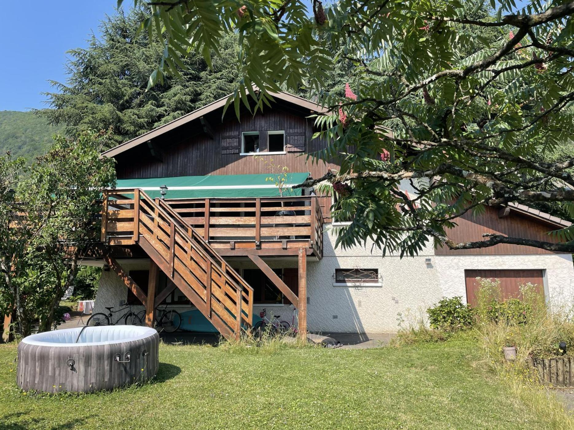 Cosy Chalet Annecy Lake For A Family Sévrier Extérieur photo