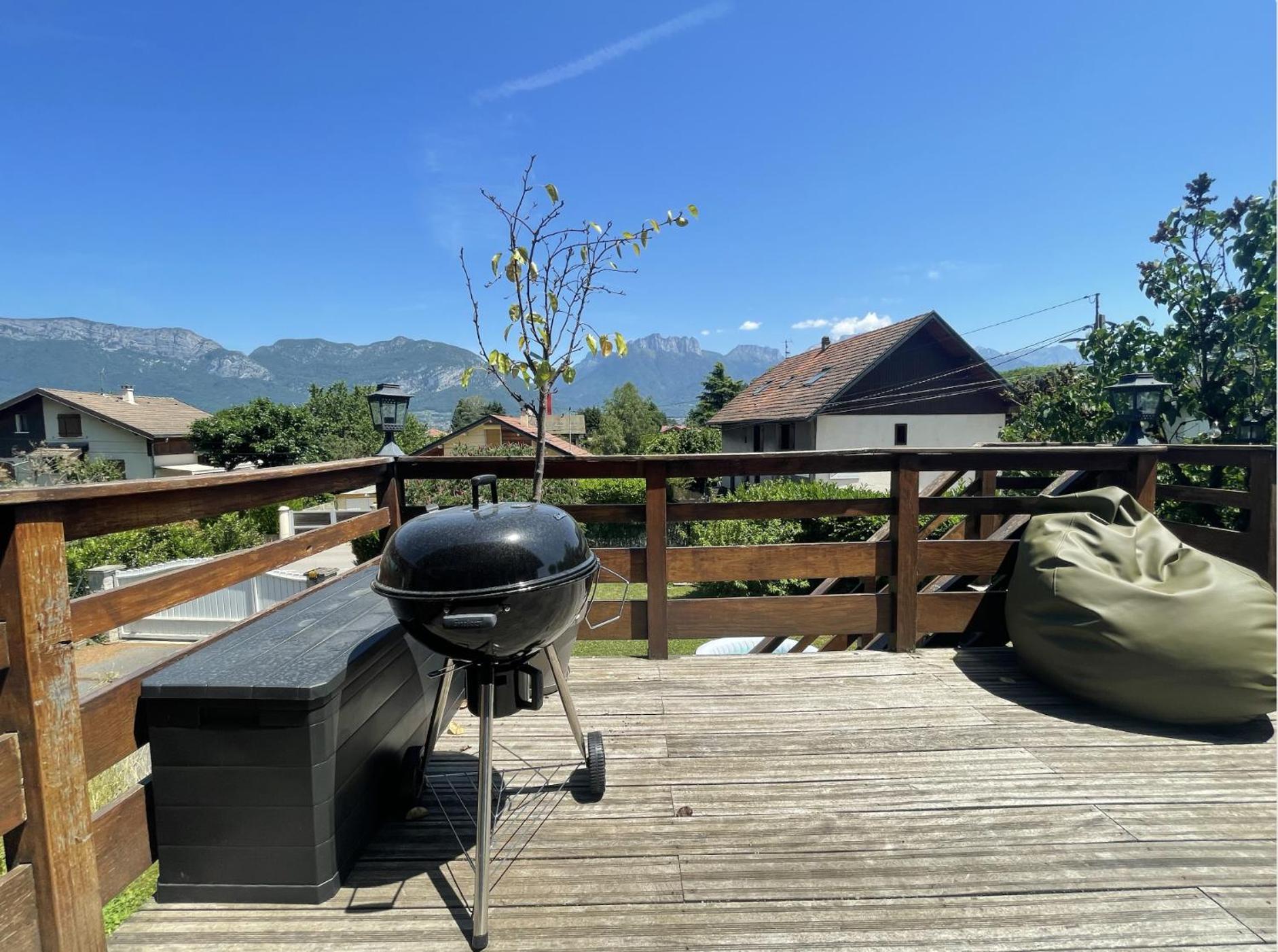 Cosy Chalet Annecy Lake For A Family Sévrier Extérieur photo