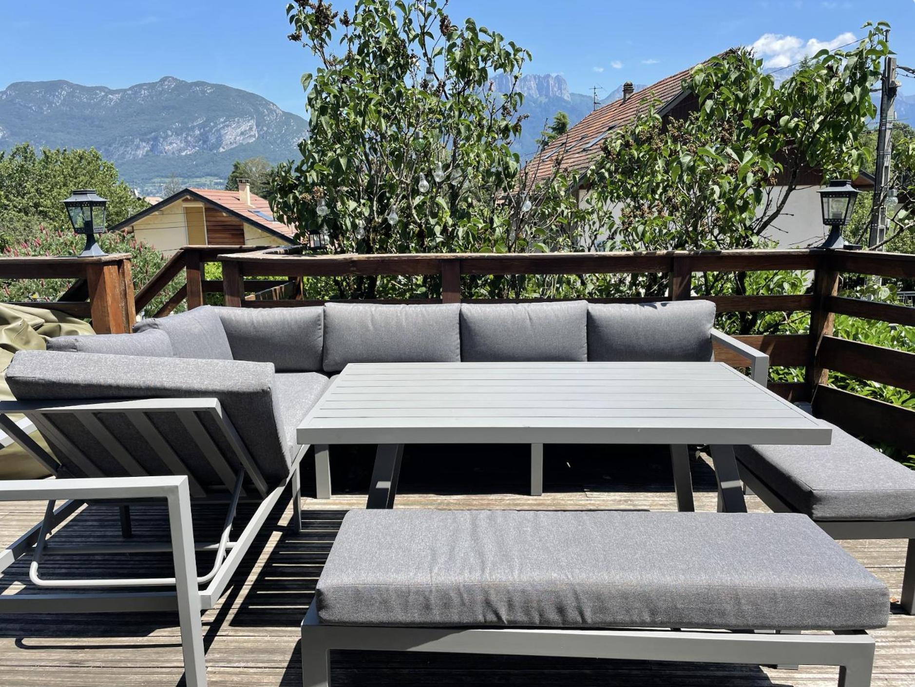 Cosy Chalet Annecy Lake For A Family Sévrier Extérieur photo