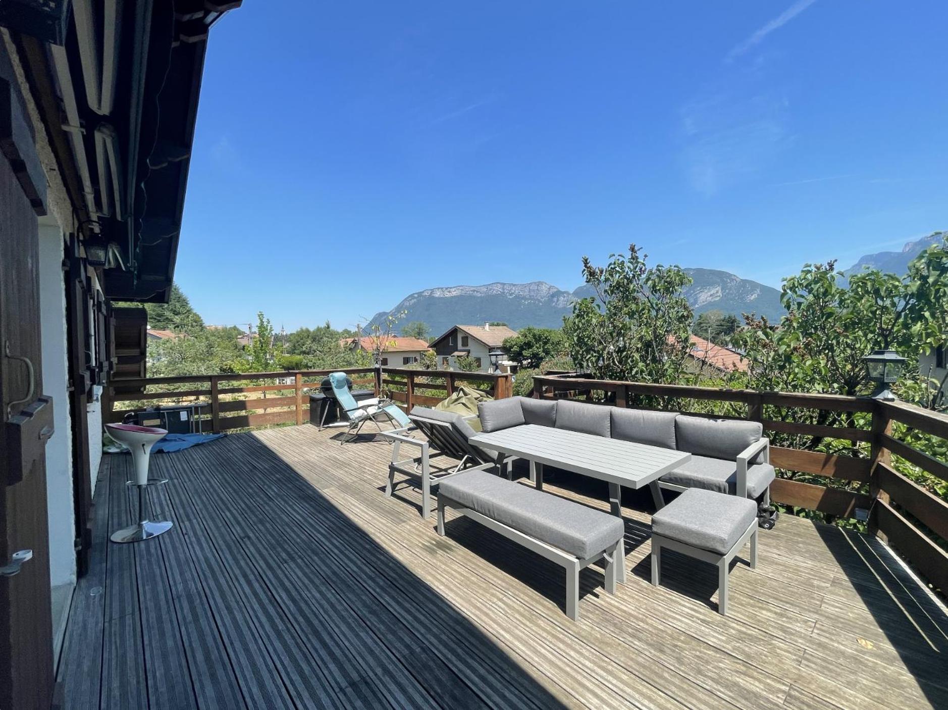 Cosy Chalet Annecy Lake For A Family Sévrier Extérieur photo